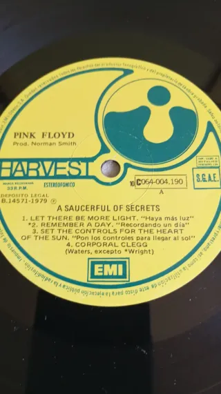 Vinilo Pink Floyd The Piper at The Gates of dawn