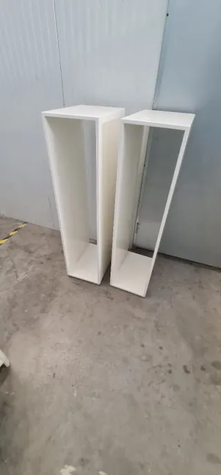 Muebles de salón blancos