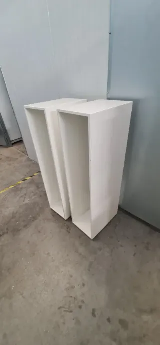 Muebles de salón blancos