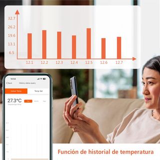 KETOTEK Termostato Calefacción WiFi para Caldera d