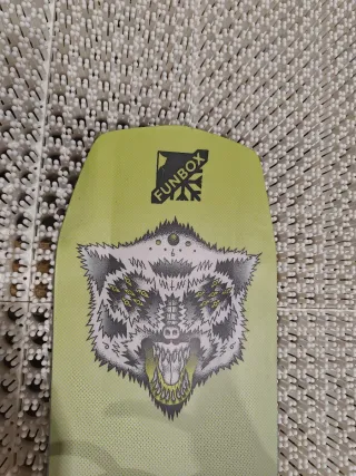 Tabla Snowboard con Fijaciones