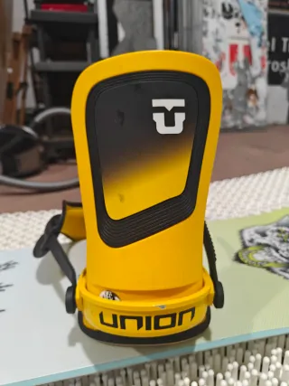 Tabla Snowboard con Fijaciones