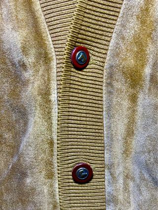 Cárdigan Vintage Caqui Antelina Talla 52