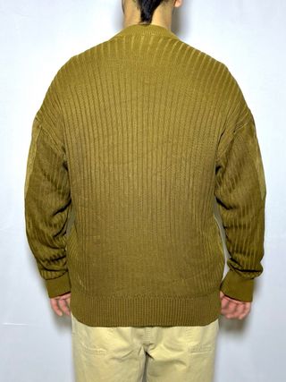 Cárdigan Vintage Caqui Antelina Talla 52