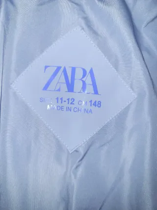 Plumífero niña de Zara