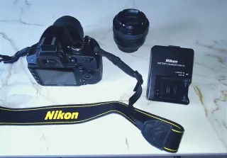 Cámara fotos Nikon.
