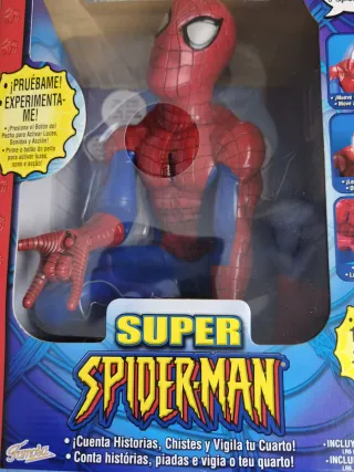 Super Spiderman Guardian con movimiento y luces