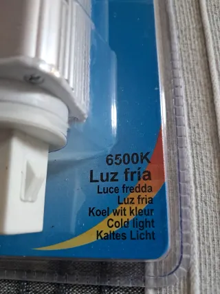 3 Bombillas LED Extrastar 9W Luz Fría