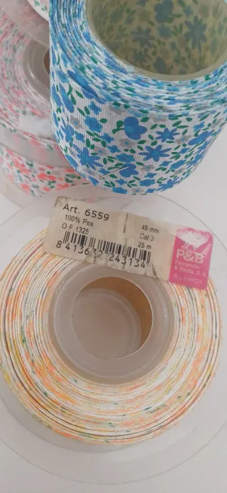 Rollos de cinta grosgrain