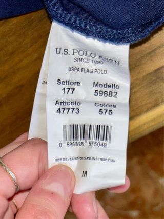 Polo U.S. Polo Assn. Manga Larga Talla M