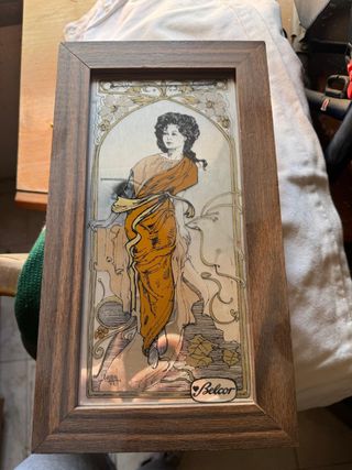 Espejo serigrafiado Belcor Mujer