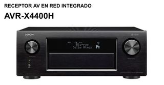 Denon AVR-X4400H Receptor AV 9.2 Canales
