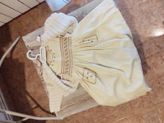 Faldón de bautizo vintage