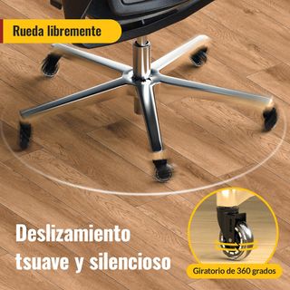 HOLKIE Ruedas Silla Oficina Set de 5 Ruedas para M