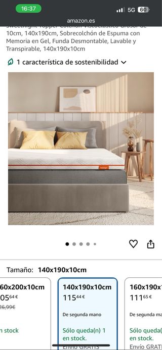 Topper 10cms 140x190