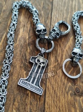 Catena portafoglio Harley Davidson 11