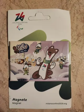 Magnete Milano Cortina 2026 Milo & The Flo