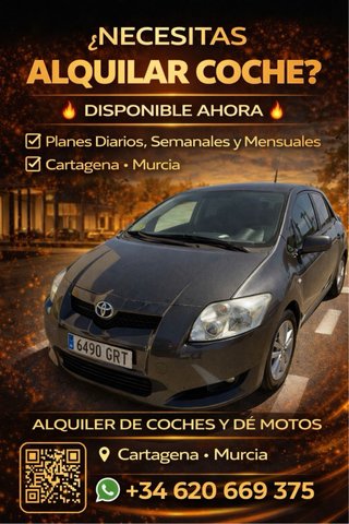 Alquilo coches y motocicletas 620-669-375 FIAT Pun