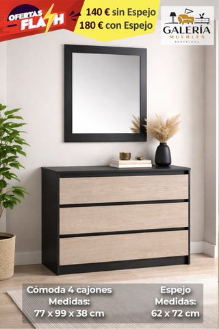 Comoda  con espejo