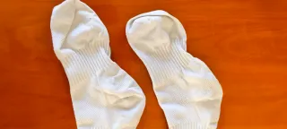 Medias de fútbol Joma blancas ., largo 63 cm