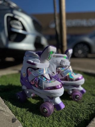 Patines artísticas de 4 ruedas niña (8-10 años)