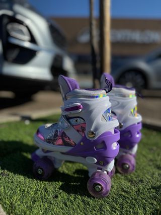 Patines artísticas de 4 ruedas niña (8-10 años)