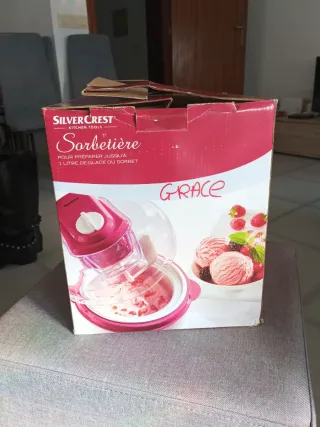 Maquina para hacer sorbete y helado