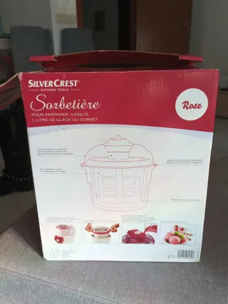 Maquina para hacer sorbete y helado