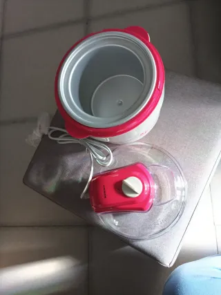 Maquina para hacer sorbete y helado