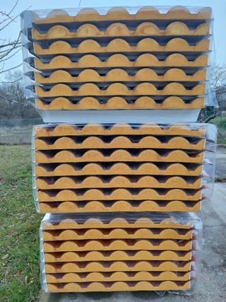 Panel Sandwich Hiansa 6650mm x 30mm.