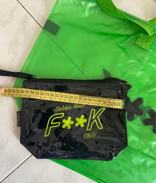 Borsa mare F**K + pochette