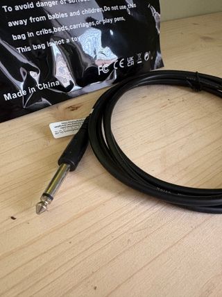 Cavo Audio 6.35mm, 2 metri lunghezza