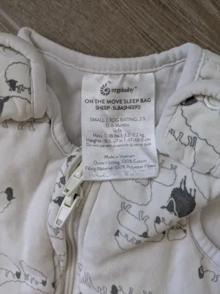 Saco pijama bebé ovejas