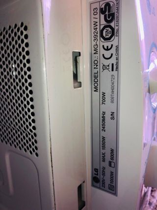 Microondas LG con Grill