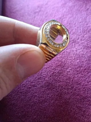 Anillo para foto antiguo