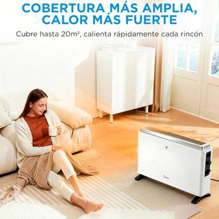 MIDEA Convector Radiador Electrico Bajo Consumo |