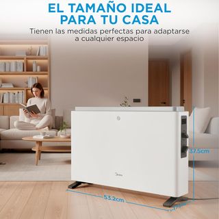 MIDEA Convector Radiador Electrico Bajo Consumo |