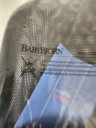 Hamaca BabyBjörn modelo Bliss 3D malla Antracita