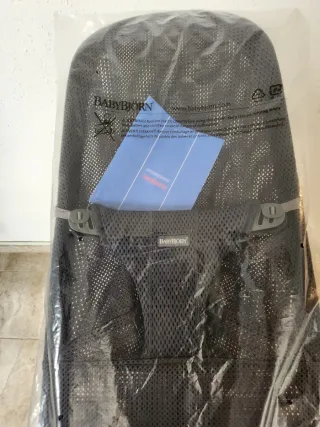 Hamaca BabyBjörn modelo Bliss 3D malla Antracita