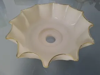 Ricambio lampadario vetro 27cm Murano anni 60-70