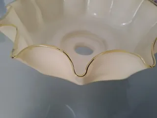 Ricambio lampadario vetro 27cm Murano anni 60-70