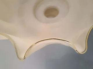 Ricambio lampadario vetro 27cm Murano anni 60-70