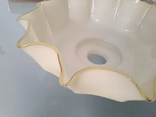 Ricambio lampadario vetro 27cm Murano anni 60-70