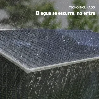 Cobertizo de Jardín 8,3 m2 277x322x192 cm