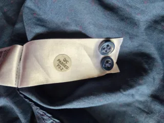 Camicia uomo in cotone a fantasia