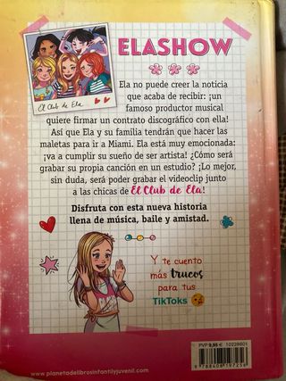 Libro Elashow: El Club de Ela