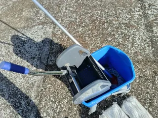 Carro Fregona Profesional con 3 Recambios