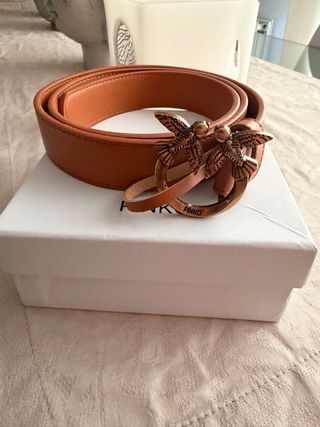 Cinturon Pinko marron