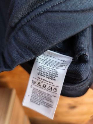 Sudadera Adidas Color Negro, Gris y Amarillo S