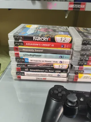 PS3 Super Slim + 18 Juegos
